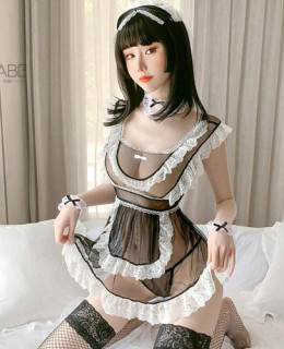 시스루 프릴 이머시브 메이드웨어