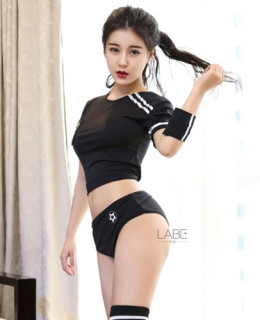 블랙 스포츠무드 부르마 세트
