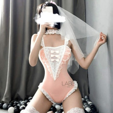 핑크 레이스 브라이드  웨딩