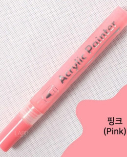아크릴 바디 드로잉 무드 핑크